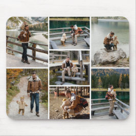 Personalisiert 7 Foto Mousepad