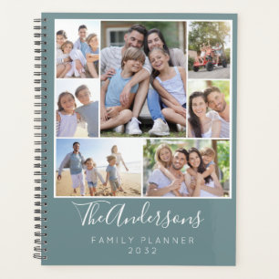Personalisiert 7 FotoCollage-Familie Planer