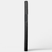 Personalisiert 7 Fotomaterial Schwarzes Leder Mode Case-Mate iPhone Hülle (Rückseite / Rechts)