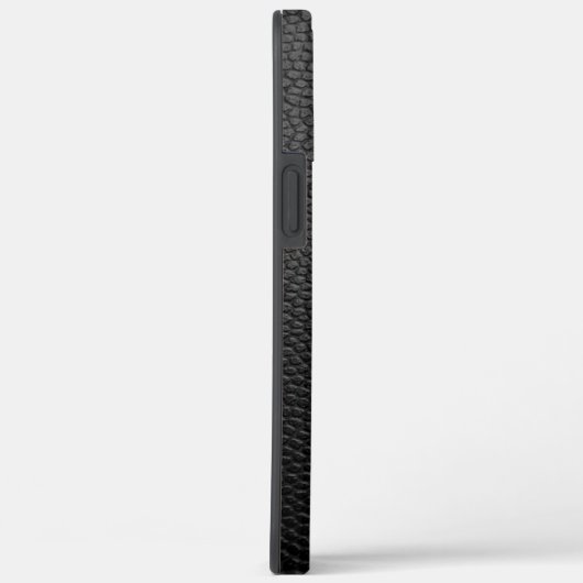 Personalisiert 7 Fotomaterial Schwarzes Leder Mode Case-Mate iPhone Hülle (Rückseite / Rechts)