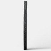 Personalisiert 7 Fotomaterial Schwarzes Leder Mode Case-Mate iPhone Hülle (Rückseite / Links)