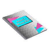 Personalisiert 80er Journal Notizblock (Rechte Seite)