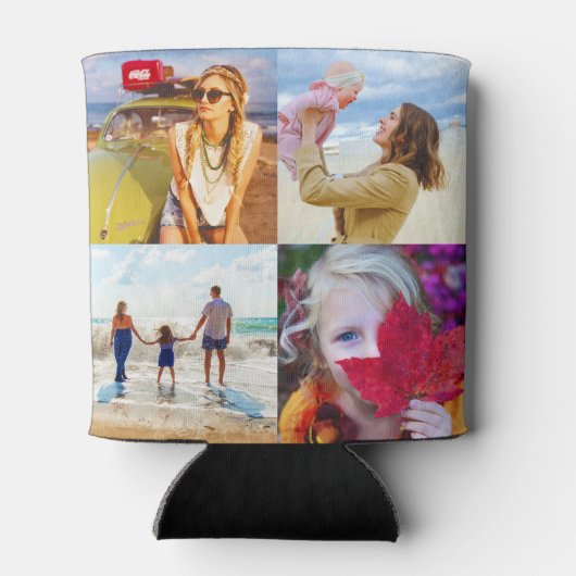 Personalisiert 8 Fotomodell beidseitig Dosenkühler (Rückseite)