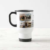 Personalisiert 9 Foto Collage Travel Mug Reisebecher (Links)