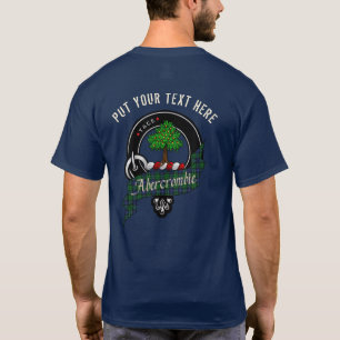 Personalisiert Abercrombie Clan Abzeichen Adult T-Shirt