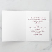 Personalisiert, Abschluss Card für Sohn, Großson o Karte (Innenseite)