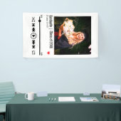Personalisiert Abschluss Foto Song Playlist Banner (Messeveranstaltung)