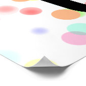 personalisiert Abschluss Glückwunsch Poster (Ecke)