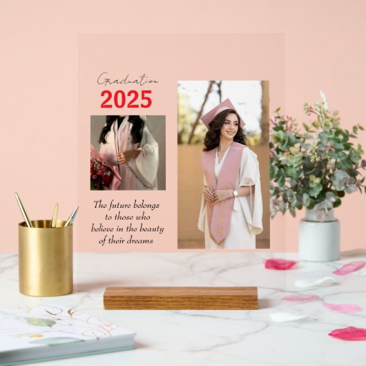 Personalisiert Abschluss Poster (Hochzeit)