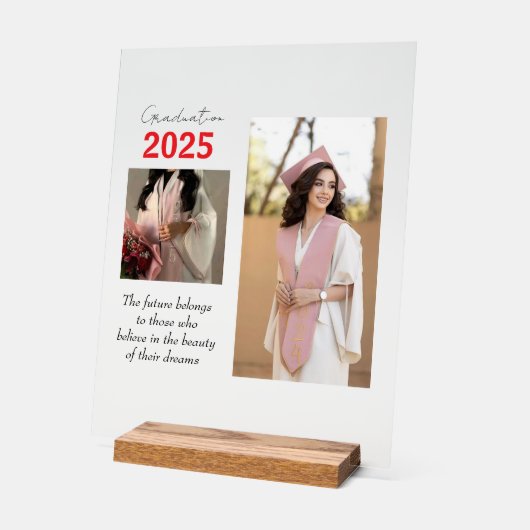 Personalisiert Abschluss Poster (Winkel)