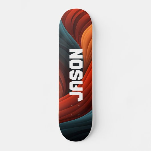 Personalisiert Abstrakt Skateboard (Vorderseite)