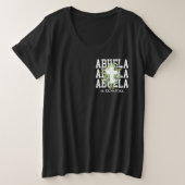 Personalisiert Abuela Selig Oma Shirt (Design vorne)