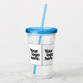 Personalisiert Acryltrinkbecher (Rückseite)