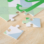 Personalisiert ADD NAME Lil Hip Hop Ostersonne Puzzle (Seite)