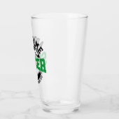 Personalisiert ADD NAME Soccer Player Team Krawatt Glas (Links)