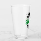 Personalisiert ADD NAME Soccer Player Team Krawatt Glas (Rechts)