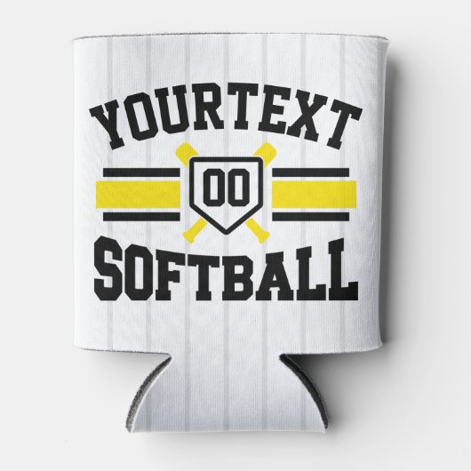 Personalisiert ADD NAME Software Player Varsity Te Dosenkühler (Vorderseite)