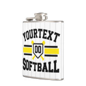 Personalisiert ADD NAME Software Player Varsity Te Flachmann (Links)