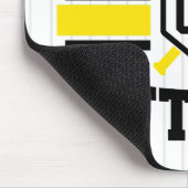 Personalisiert ADD NAME Software Player Varsity Te Mousepad (Ecke)