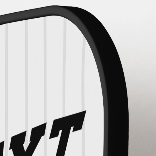 Personalisiert ADD NAME Software Player Varsity Te Pickleball Schläger (Linke Seite)