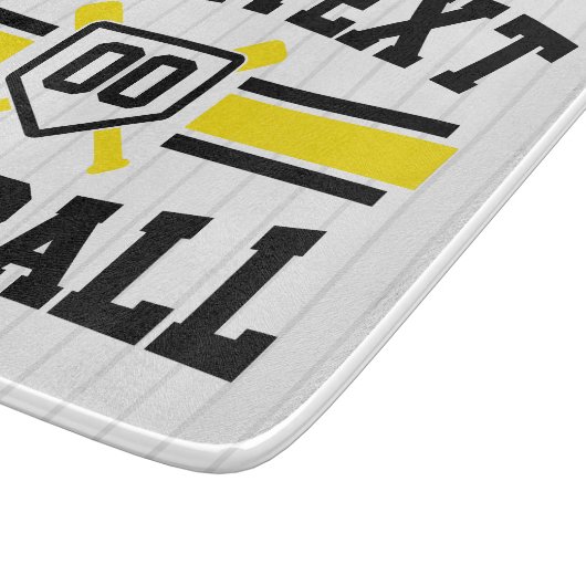 Personalisiert ADD NAME Software Player Varsity Te Schneidebrett (Ecke)