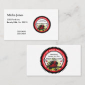 Personalisiert addieren Sie Ihr Visitenkarte (Vorne/Hinten)