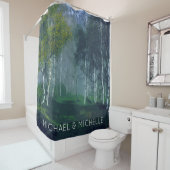 Personalisiert addieren Sie Ihren eigenen Duschvorhang (Beispiel)