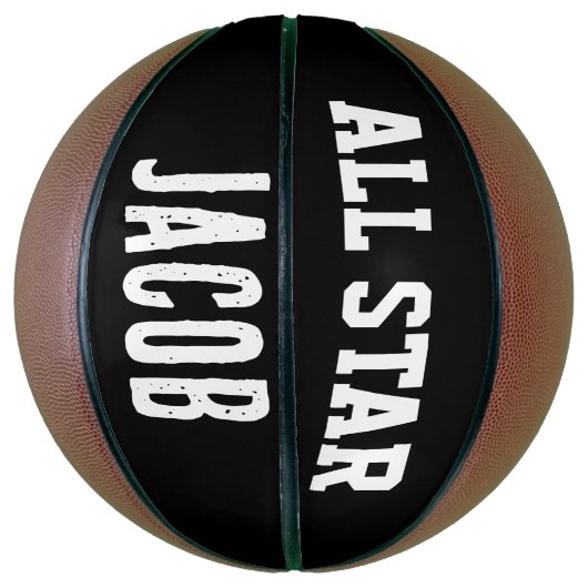 PERSONALISIERT ADNAME CUSTOM Basketballs (Vertikal)