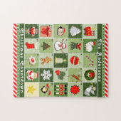 Personalisiert Adventskalender Jigsaw Puzzle (Horizontal)