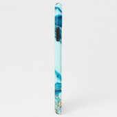 Personalisiert Agate Handwriting Name Trendy Moder iPhone Hülle (Rechte Seite)