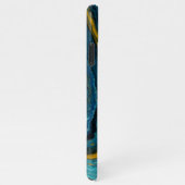 Personalisiert Agate Handwriting Name Trendy Moder iPhone Hülle (Rechte Seite)