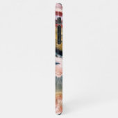 Personalisiert Agate Handwriting Name Trendy Moder iPhone Hülle (Linke Seite)