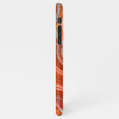 Personalisiert Agate Handwriting Name Trendy Moder iPhone Hülle (Linke Seite)