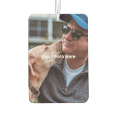 Personalisiert Air Freshener Autolufterfrischer (Rückseite)