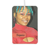 Personalisiert Air Freshener (neuer Autoduft) Autolufterfrischer (Vorderseite)