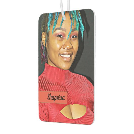 Personalisiert Air Freshener (neuer Autoduft) Autolufterfrischer (Links)