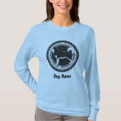 Personalisiert Alaskan Malamute Dog Lover Rasse T-Shirt (Vorderseite)