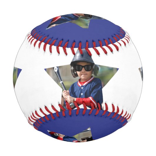 Personalisiert All Star Foto Baseball (Vorderseite)