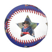 Personalisiert All Star Foto Baseball (Vorderseite Links)