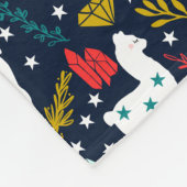 Personalisiert Alpaca Blanket Fleecedecke (Ecke)