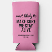 Personalisiert am wahrscheinlichsten zu funny Bach Selters Dosenkühler (Vorderseite)