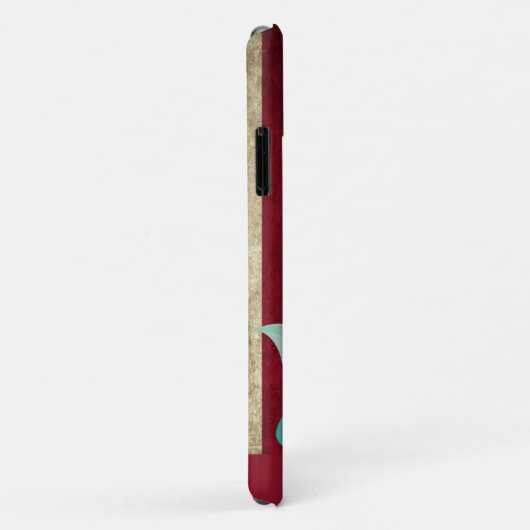 Personalisiert American Mermaid Orange Case-Mate iPhone Hülle (Hinten/Rechts)