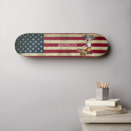 Personalisiert American Pirate BOY Skateboard