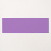 Personalisiert Amethyst Crystal Geode Lila Yogamatte (Rückseite (Horizontal))