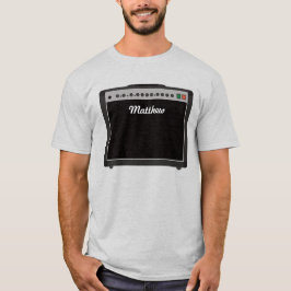 Personalisiert-Amplifier-Illustration für Musiker T-Shirt