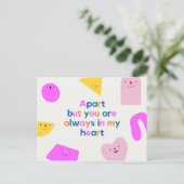 Personalisiert - an Oma/Opa Postkarte (Stehend Vorderseite)