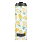 Personalisiert | Ananas Thermosbecher (Vorderseite)
