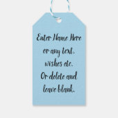 Personalisiert Angelfish Perfekt für Aquariumbesit Geschenkanhänger (Rückseite)