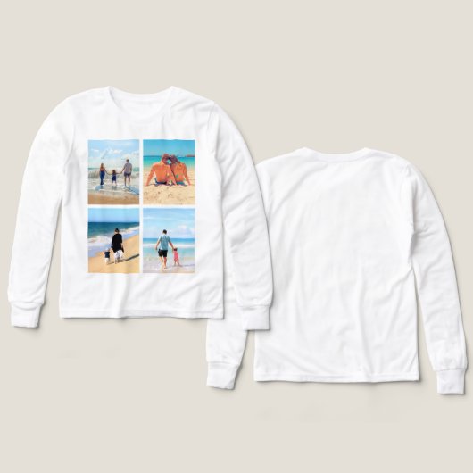 Personalisiert angepasste Fotokollektion (Design Vorderseite & Rückseite)