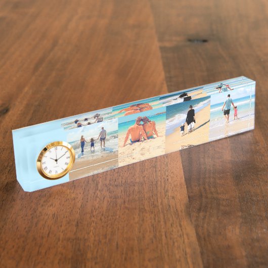 Personalisiert angepasste Fotokopierplatte Namensplakette (Seite)